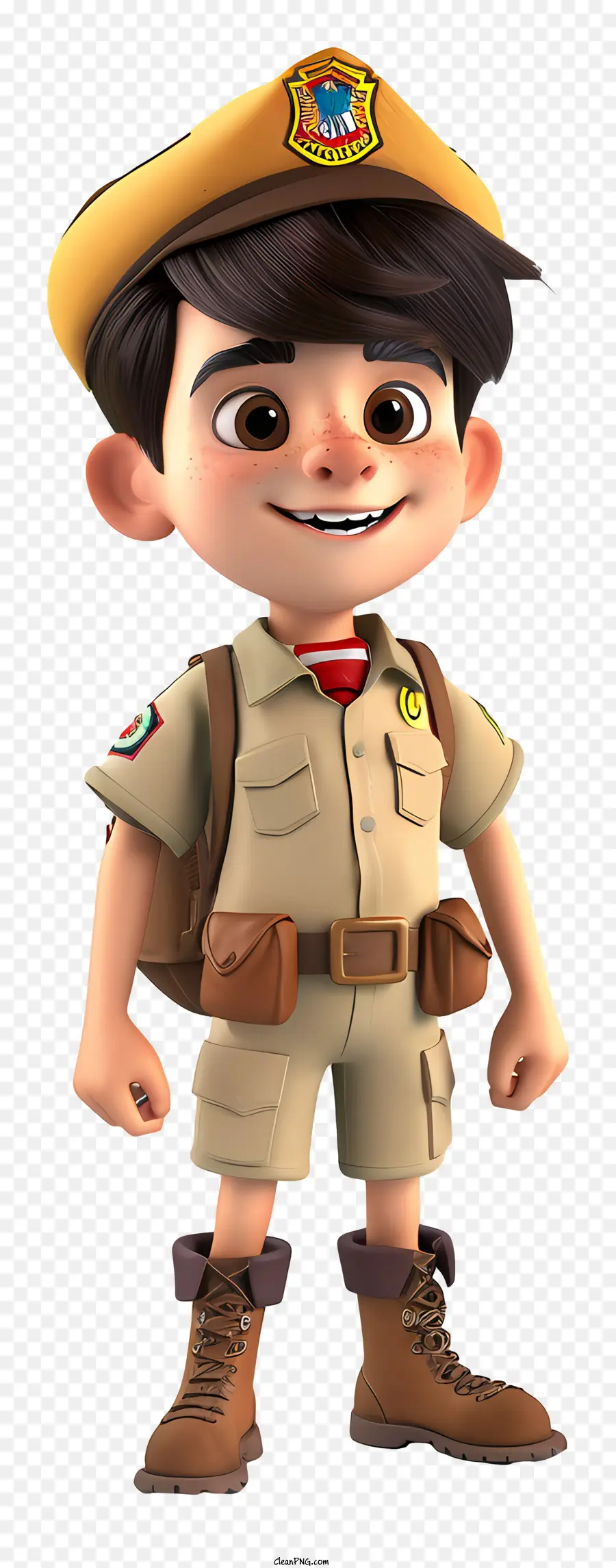 Escoteiro De Meninos，Personagem De Desenho Animado PNG