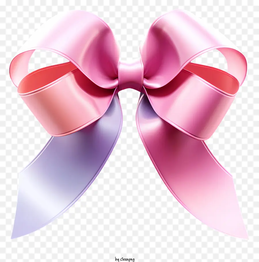 Fita Pastel，Pink Bow PNG
