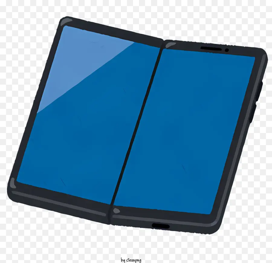 Smartphone，Caso Azul PNG