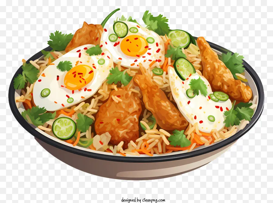 Frango Plano Biryani，Frango Frito PNG