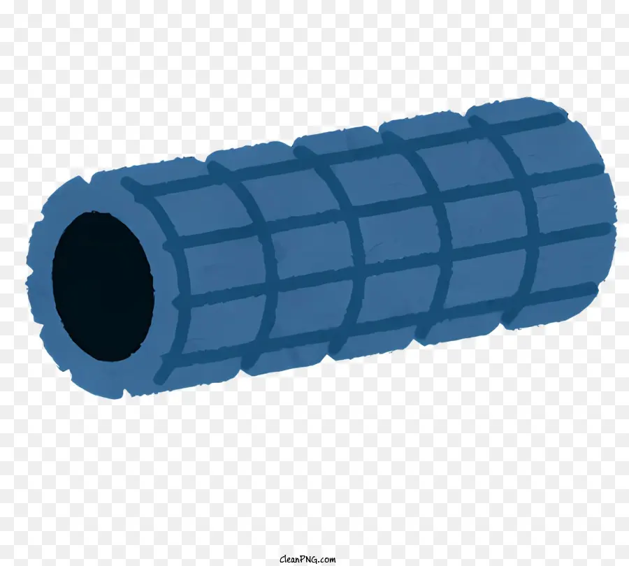 1 Tubo Azul，2 Tubo Retangular PNG