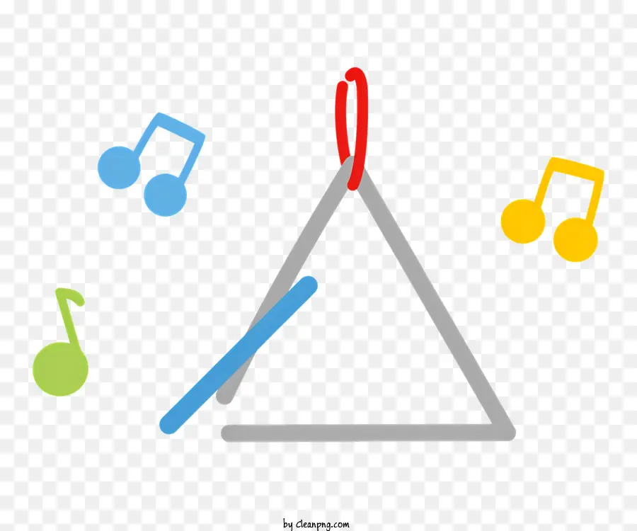 Música，Triângulo PNG