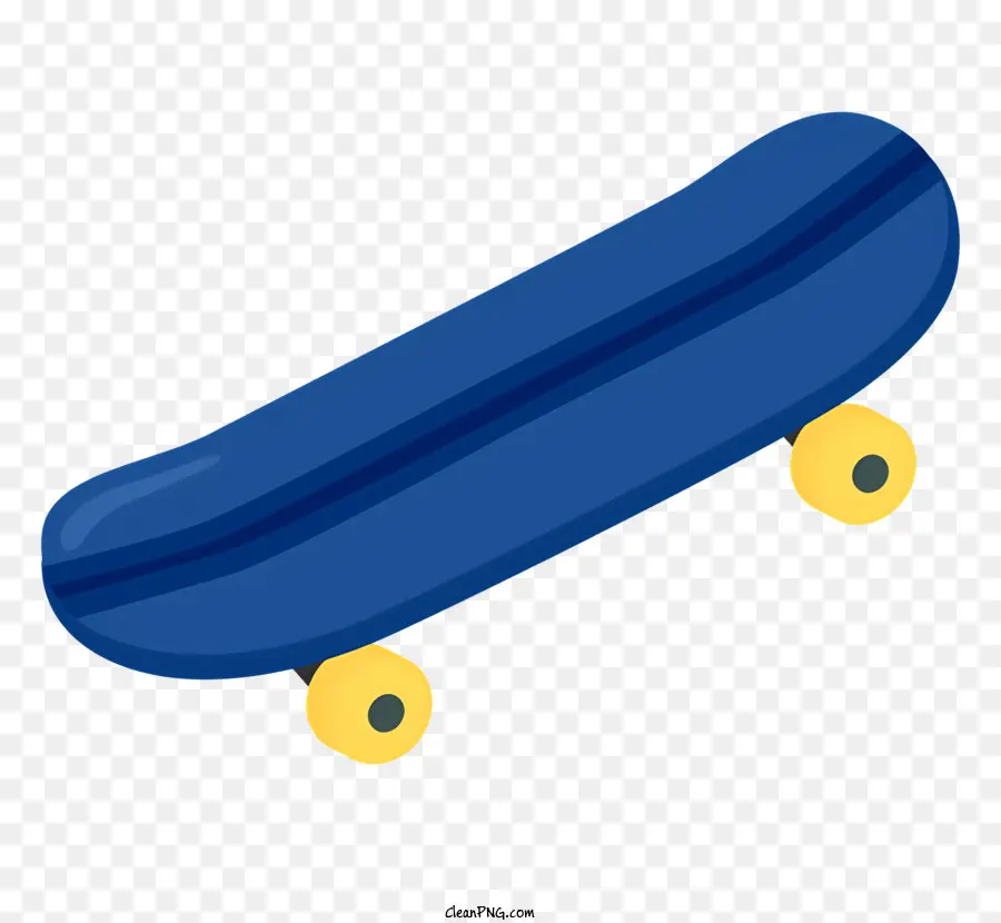 Esporte，Skate Azul PNG