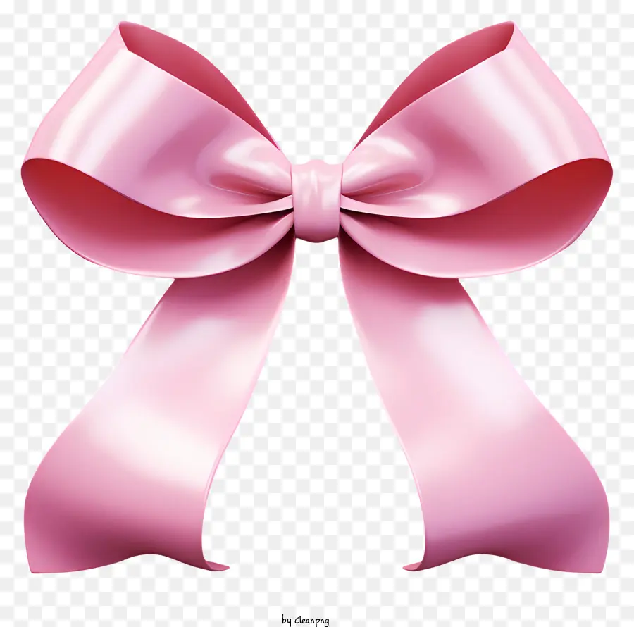 Fita Pastel，Pink Bow PNG