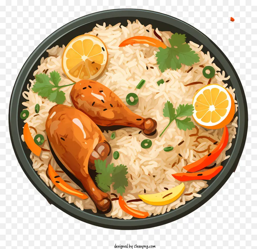 Estilo De Desenho Biryani De Frango，Coxinhas De Frango PNG