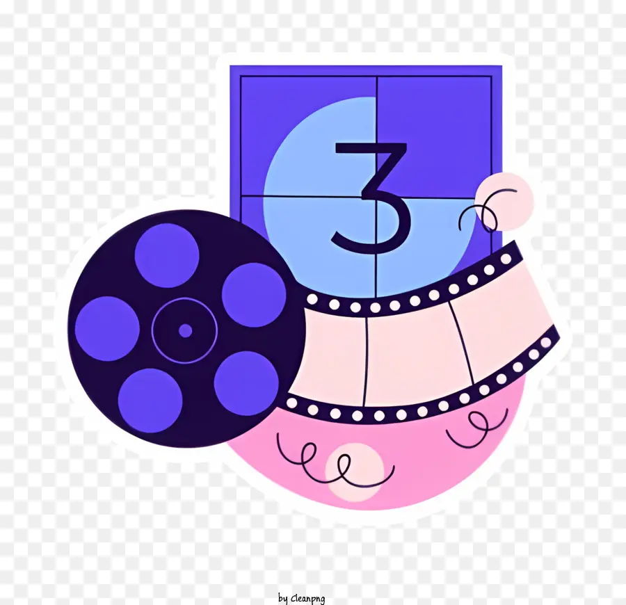 Logo Filme，Rolo De Filme PNG