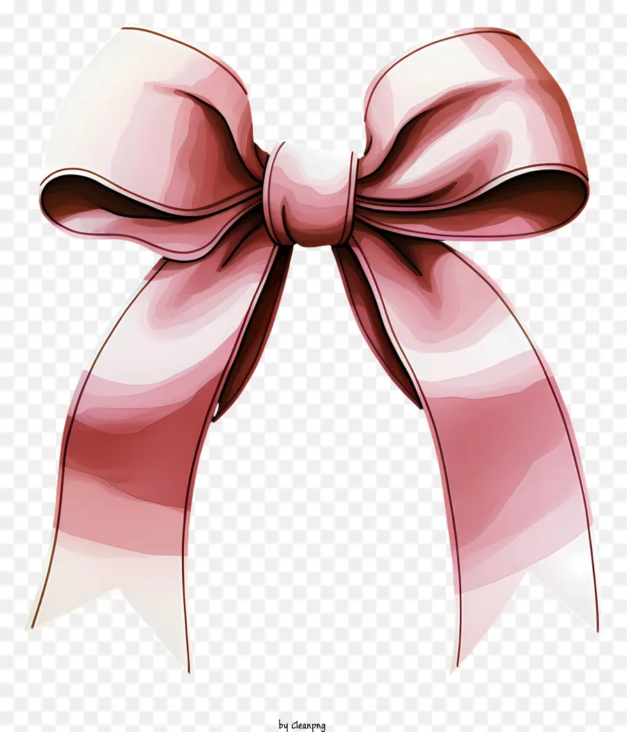 Fita De Estilo De Esboço，Pink Bow PNG