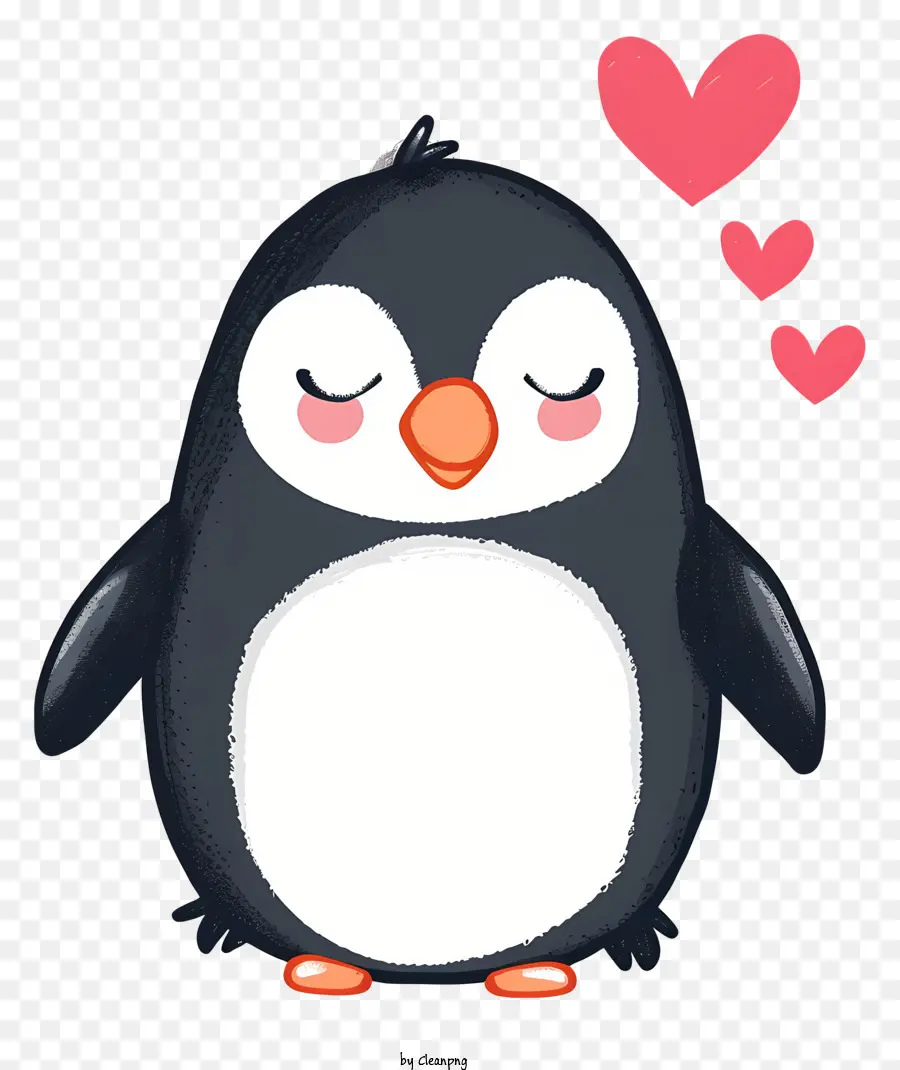 Penguin Namorado Plano，Pinguim Bonito PNG
