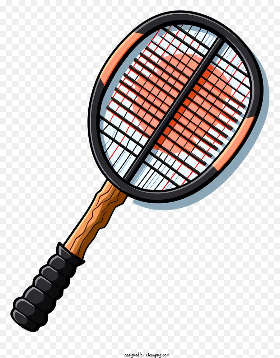 Badminton Desenhado à Mão，Tennis Racquet PNG