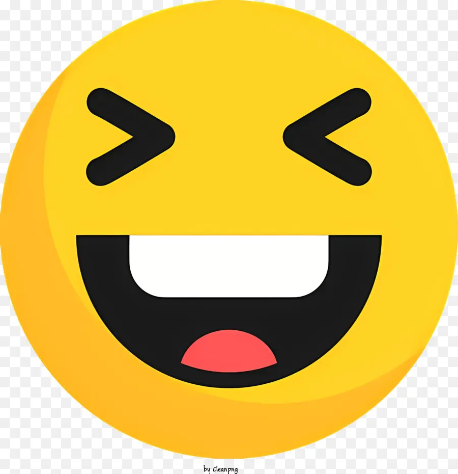 ícone Emoção，Emoji De Sorriso Amarelo PNG