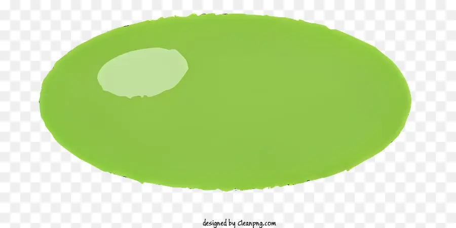 Bola Verde，Superfície Lisa PNG