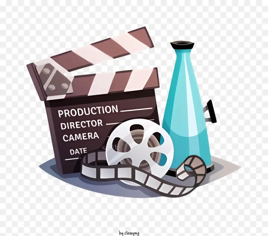 Logo Filme，Câmera Do Diretor De Produção PNG