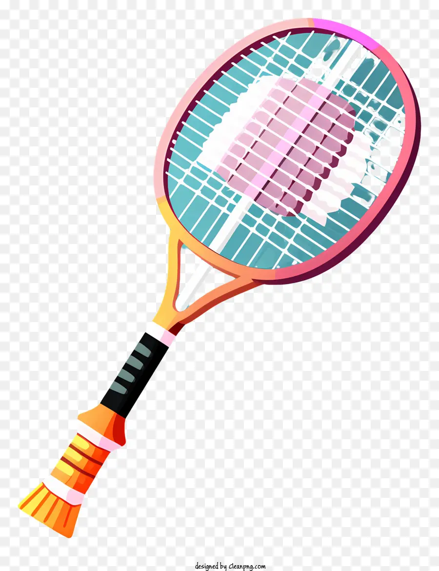 Badminton Pastel，Raquete De Tênis PNG