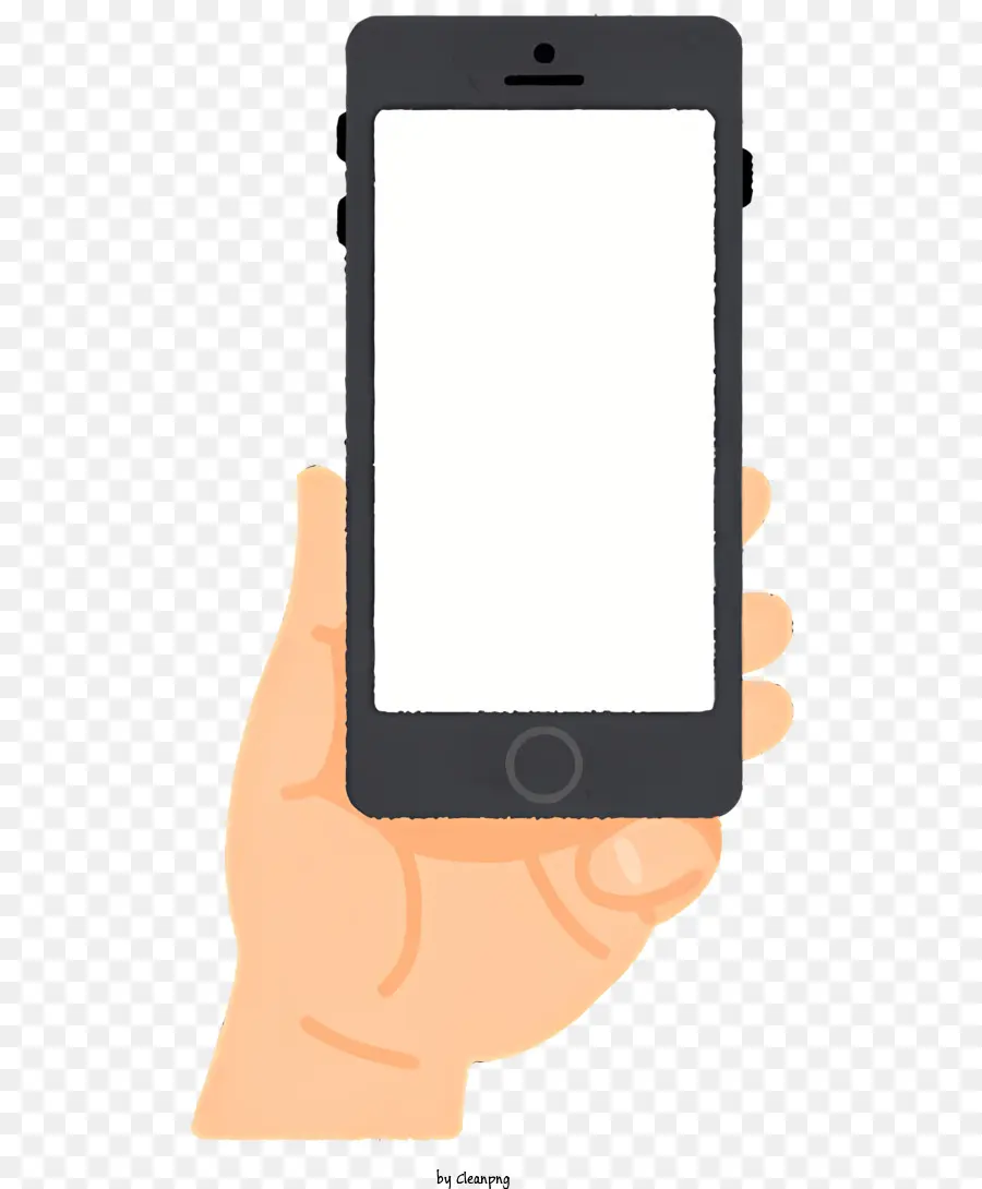 Smartphone，Tela Em Branco PNG