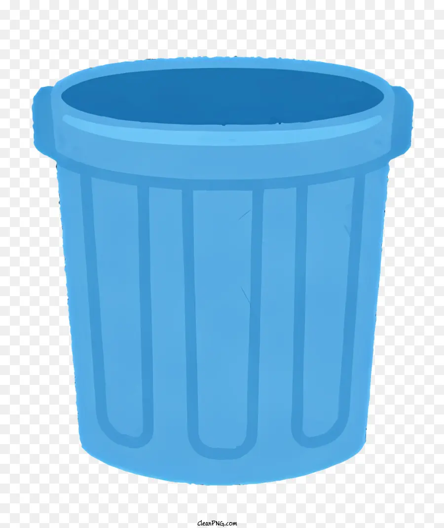 Cesta De Lixo De Plástico，Cesta De Lixo Azul PNG