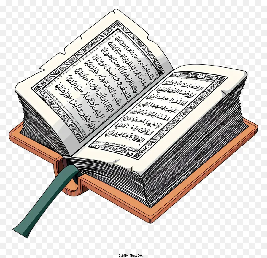 Doodle Sagrado Livro Do Alcorão，Alcorão PNG