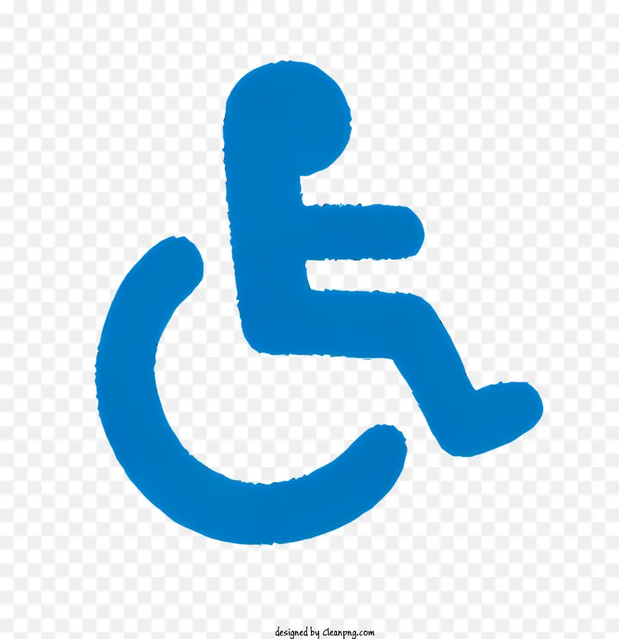 Símbolo De Cadeira De Rodas，Acessibilidade PNG