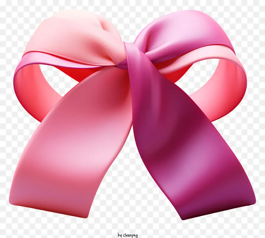 Fita Pastel，Pink Bow PNG