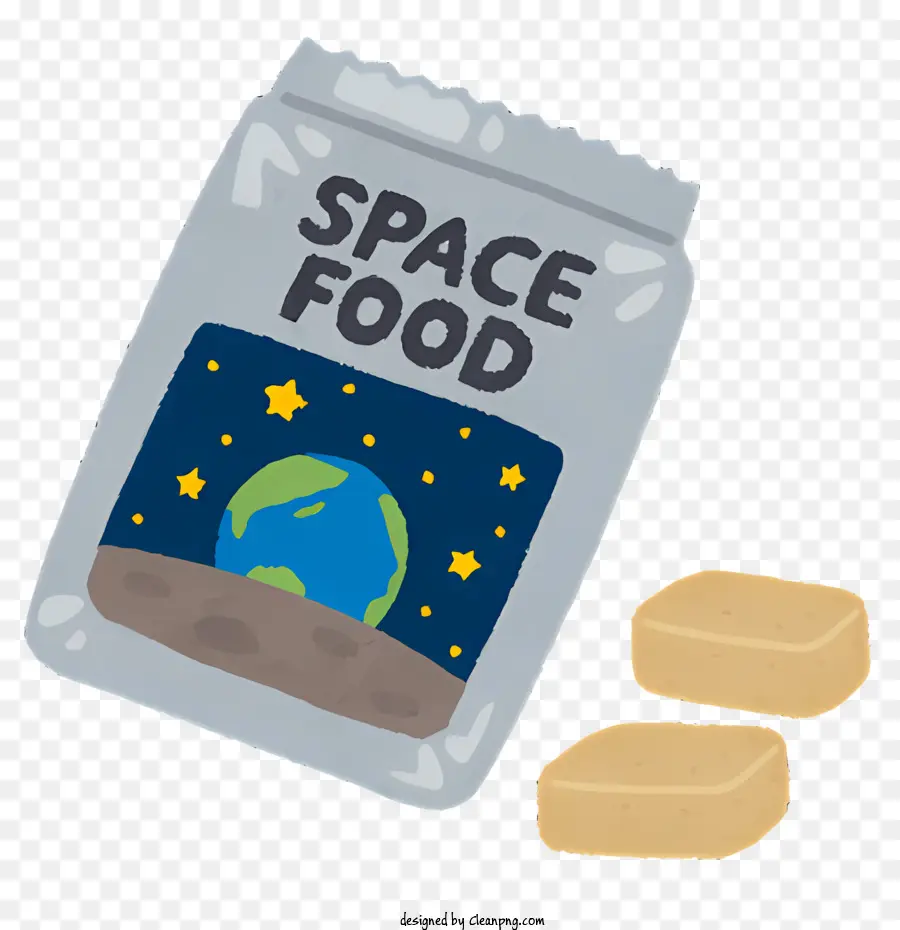 Espaço Alimentos，Saco De Comida Espacial PNG