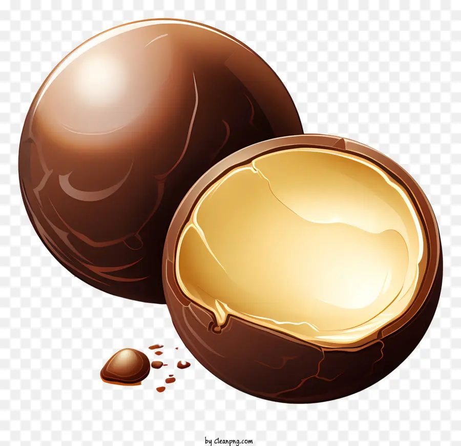 Esboce A Bola De Chocolate，Chocolate Bola PNG