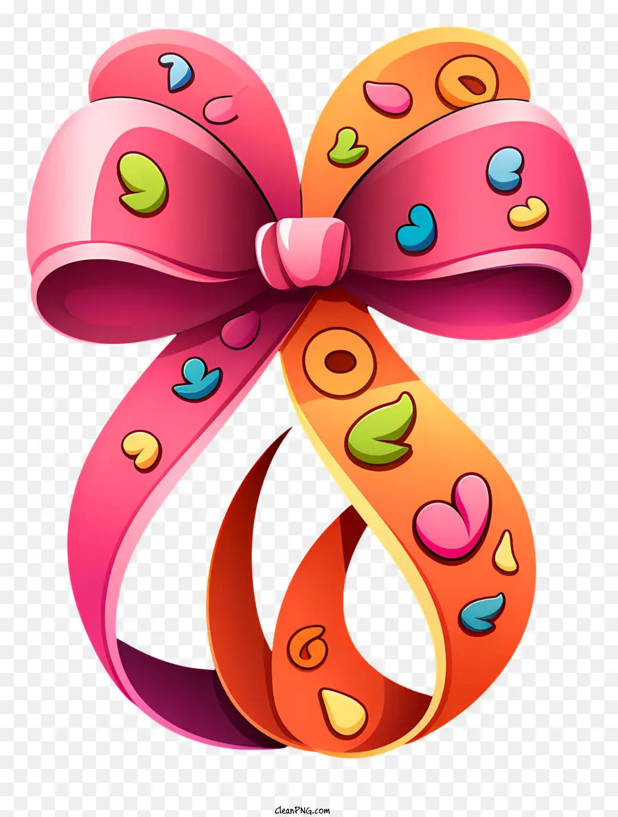 Fita No Estilo Doodle，Candy Bow PNG