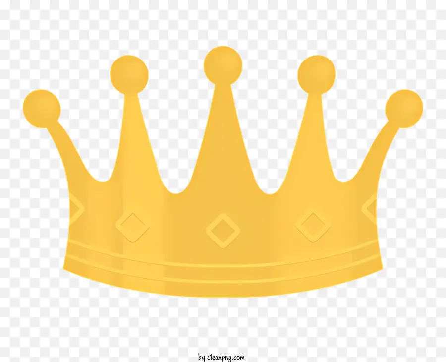 Golden Crown，Coroa Com Diamantes PNG