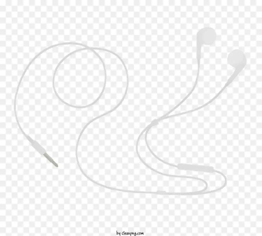 Música，Earphones PNG