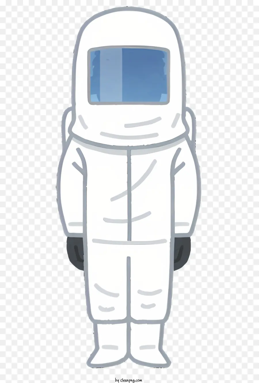 Traje De Astronauta，Traje Espacial Branco PNG