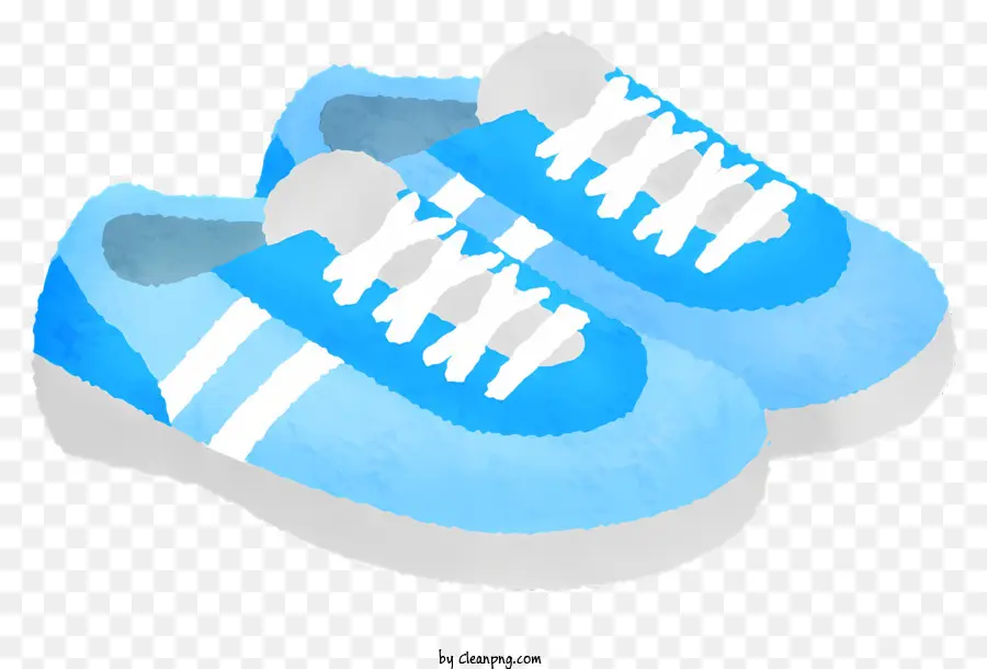 Sneakers，Tênis Azul PNG