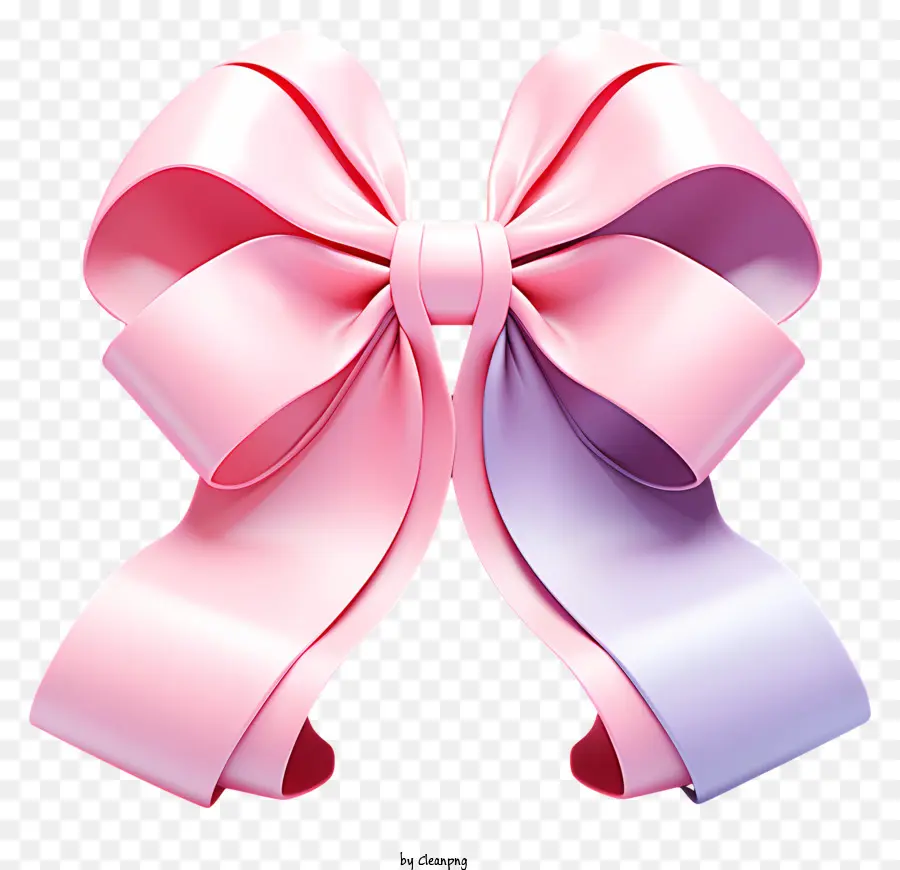Fita Pastel，Pink Bow PNG