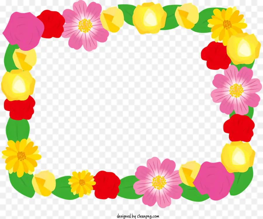 Flower Frame，Arranjo Floral PNG