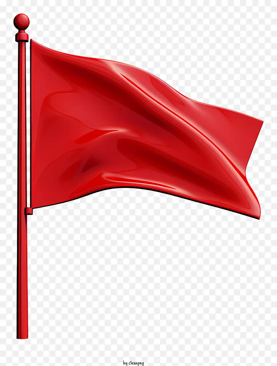 Bandeira Vermelha Plana，Bandeira Vermelha PNG