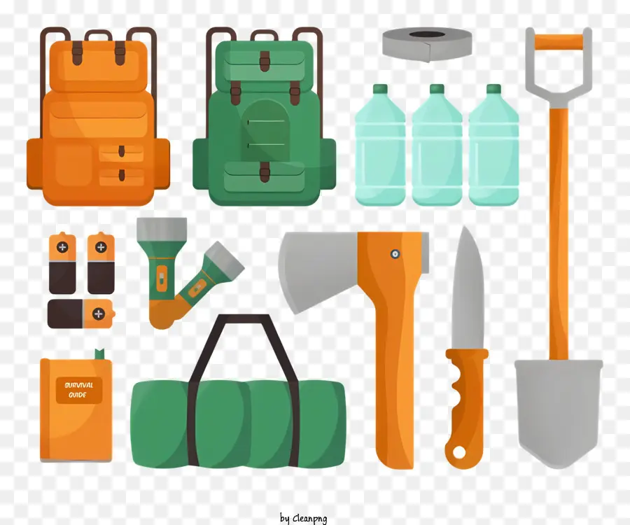 Kit De Emergência De Sobrevivência，Equipamento De Acampamento PNG