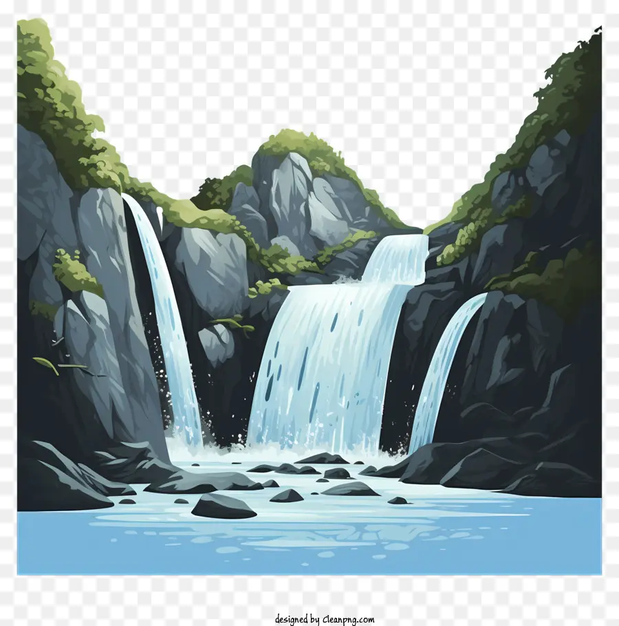 Cachoeira Plana，Keywords PNG