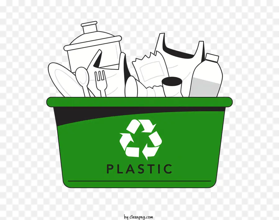 Reciclagem，Resíduos De Plástico PNG