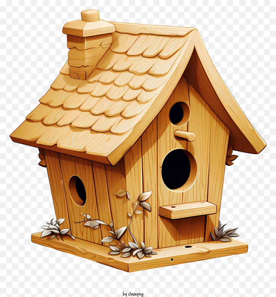 House De Birdhouse De Estilo De Esboço，Casa De Passarinho De Madeira PNG