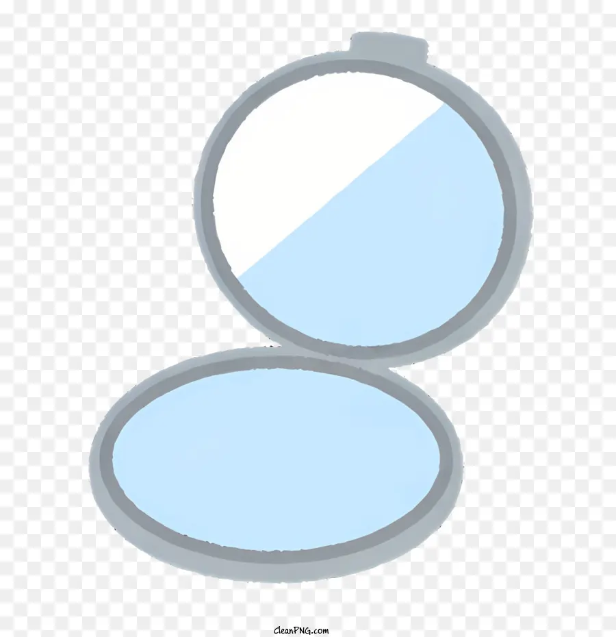 Espelho Compacto，Circulares De Espelho PNG
