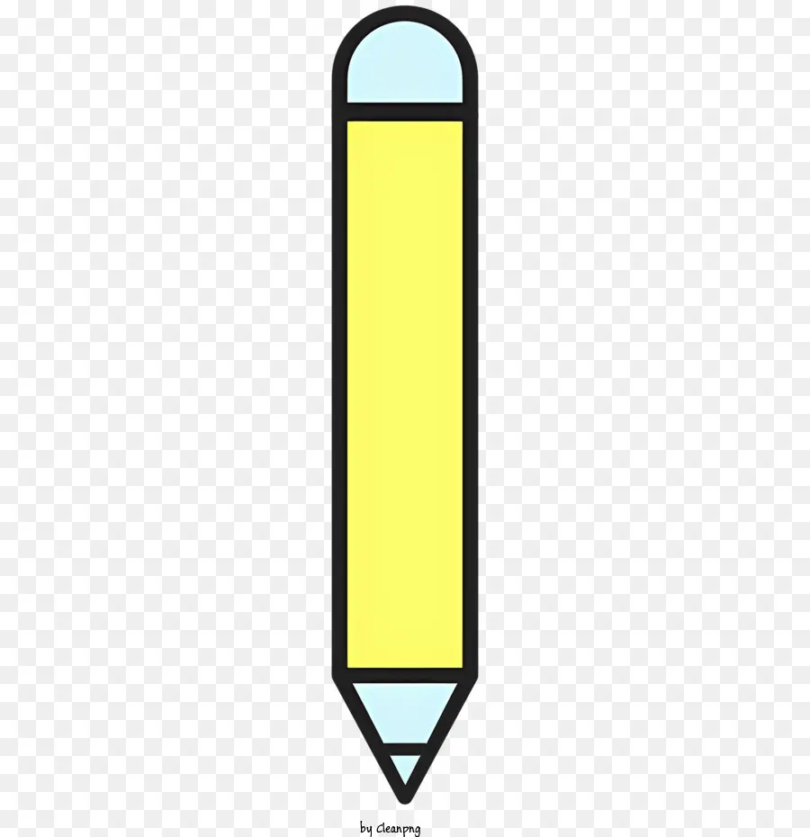 Escola De Elementos，O Lápis Amarelo PNG
