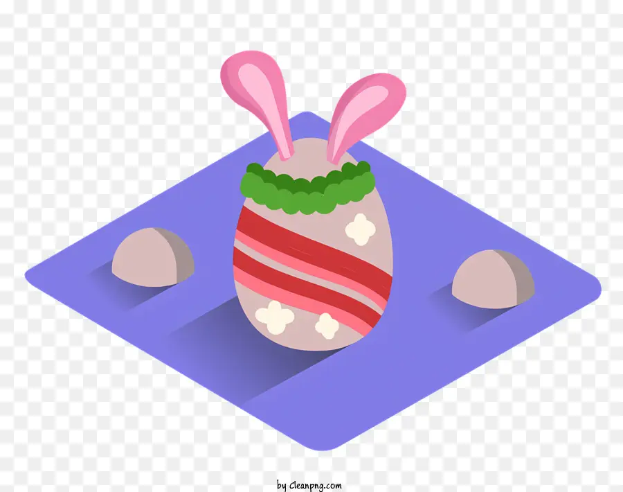 Ovo De Páscoa，Bunny Rabbit PNG