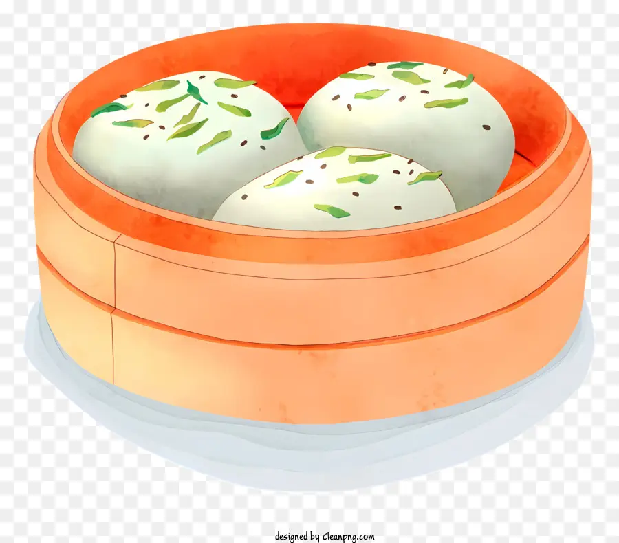 Comida Chinesa，Pãezinhos Cozidos No Vapor PNG