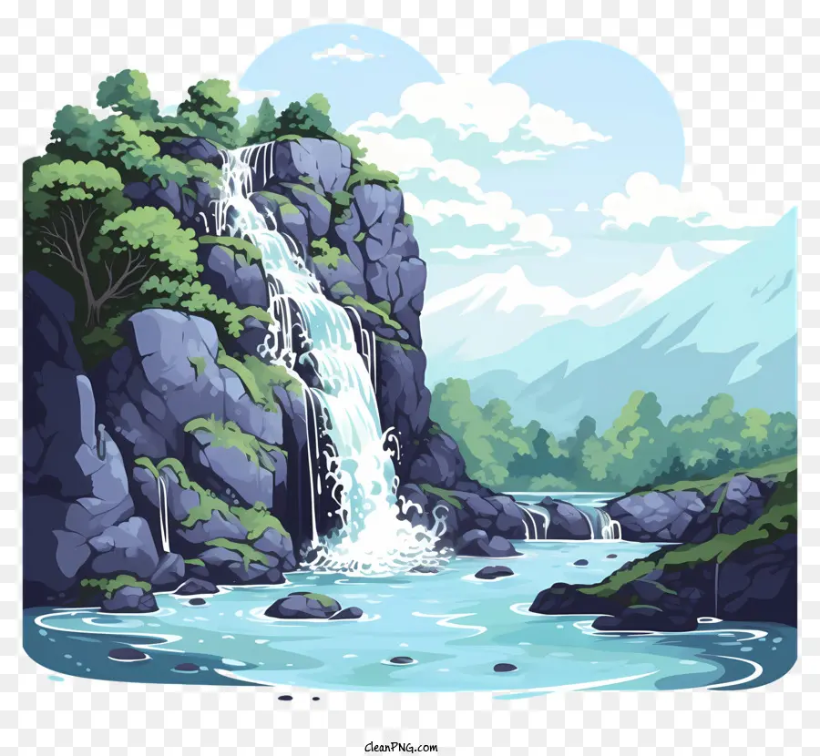 Cachoeira Plana，Cachoeira PNG