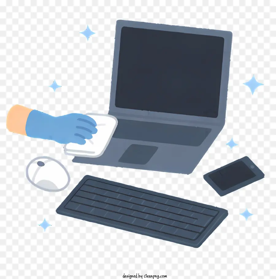 Computador，Limpeza Do Laptop PNG