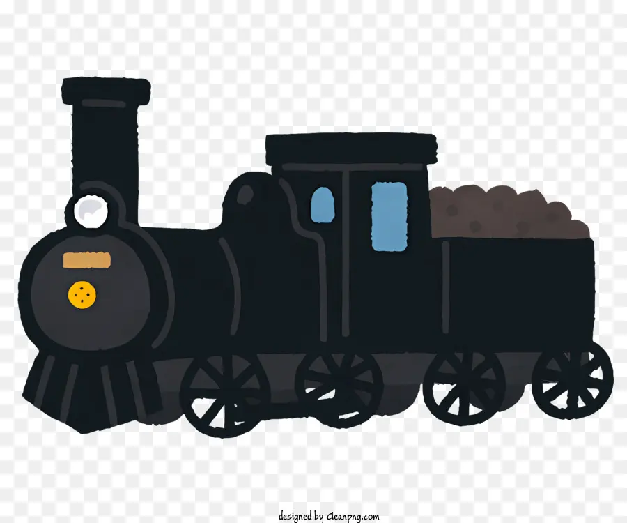 A Locomotiva A Vapor，Trilhos De Trem PNG