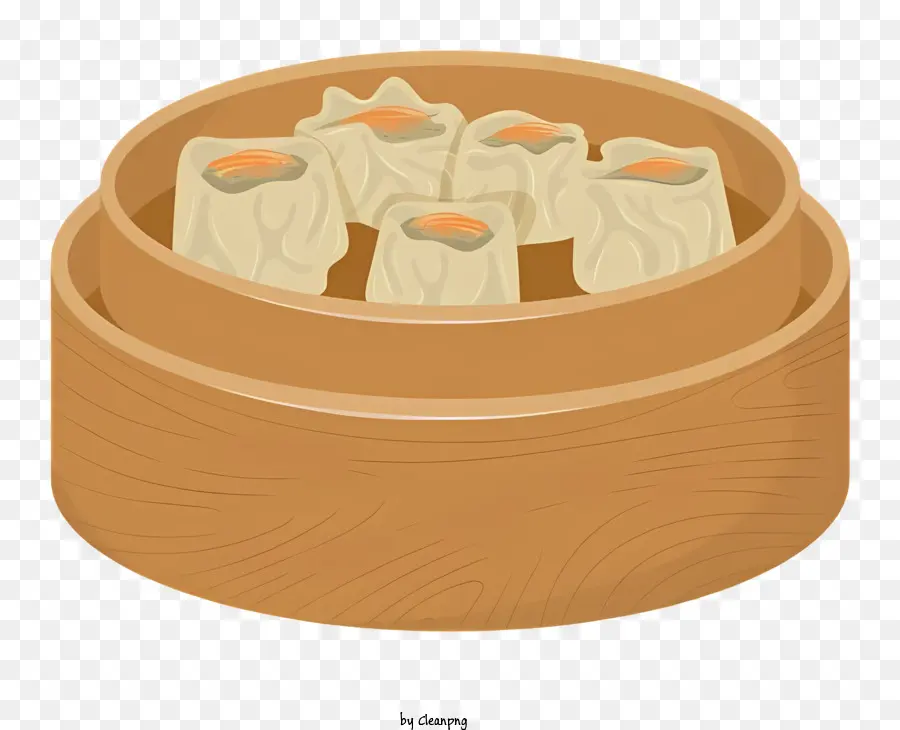 Comida Chinesa，Bolinhos Cozidos No Vapor PNG