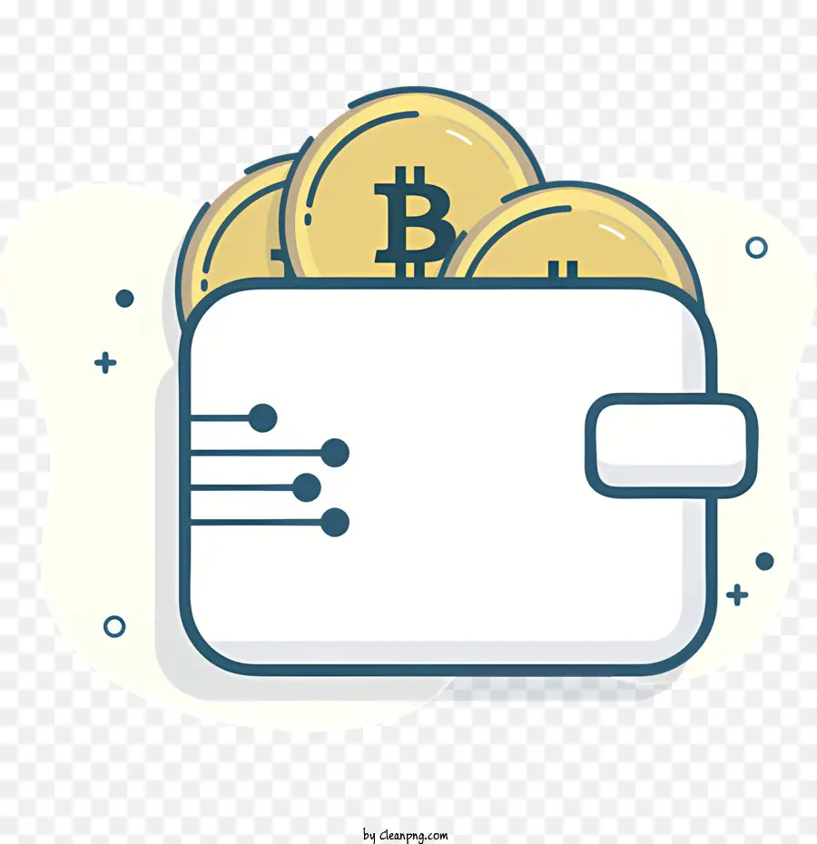 Bitcoin，Carteira Digital PNG