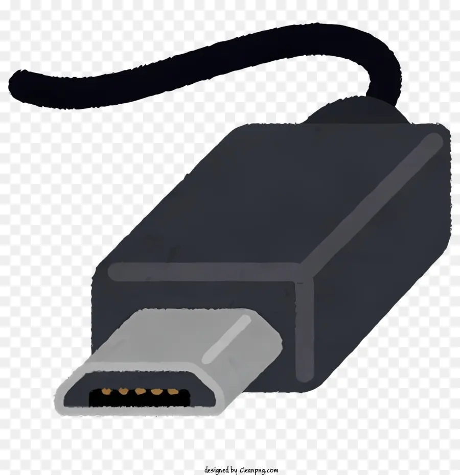 Usb Tipo，Unidade Flash Preta Usb PNG