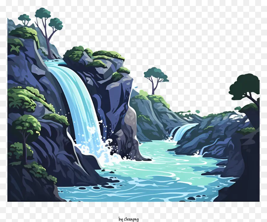 Cachoeira Plana，Cachoeira PNG