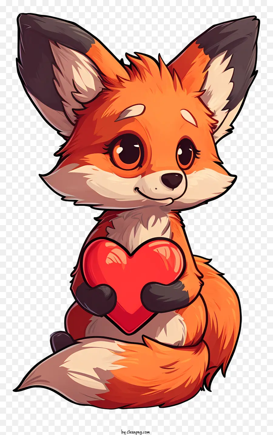Valentine Fox，Desenho Animado Da Fox PNG