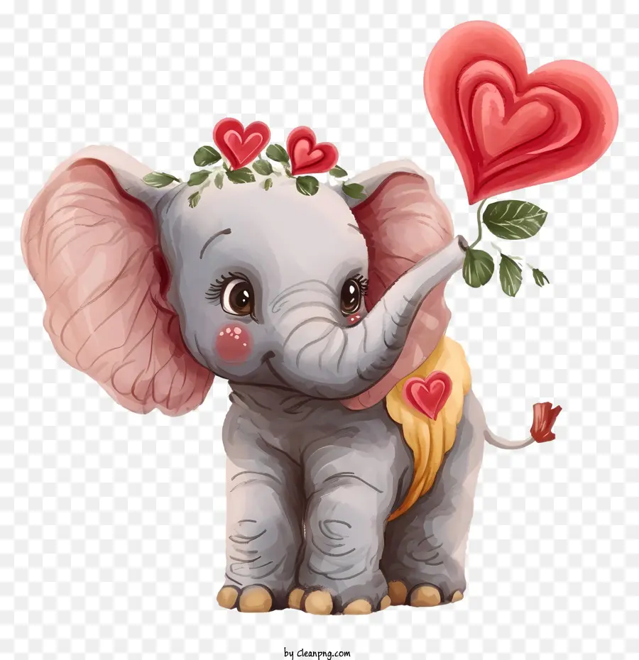Ícone De Elefante Dos Namorados，Elefante PNG