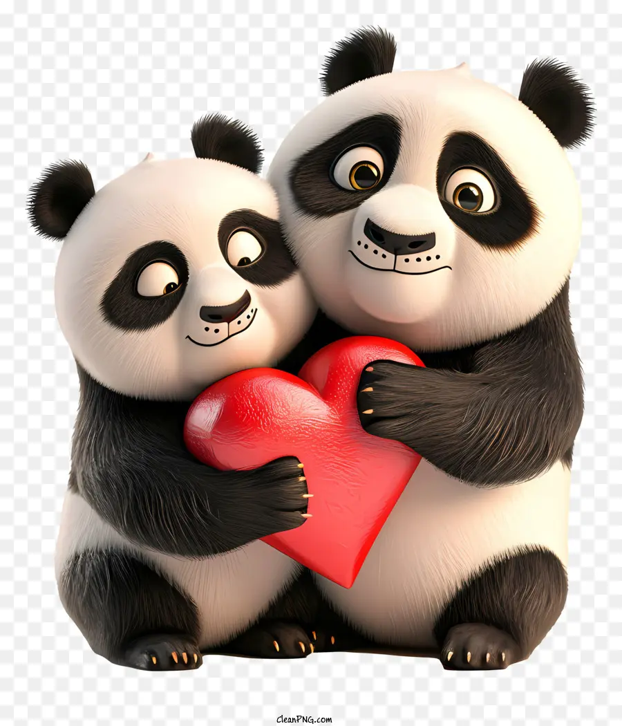 Panda Dos Namorados，Pandas PNG